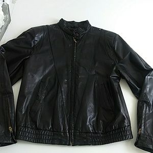 Vintage Avant Garde Leather moto jacket 9/10